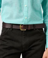 Paski - Pasek Wrangler WEST BELT 112365274 Brown 110 - miniaturka - grafika 1