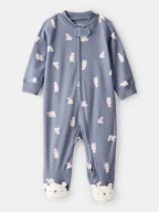 Śpiochy dla niemowląt - carter's Śpioszki w kolorze niebieskim - miniaturka - grafika 1