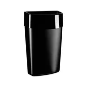 Kosze na śmieci - Merida Kosz na śmieci 40 litrów One COMO plastik czarny KCC101 - miniaturka - grafika 1