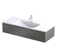 Szafki łazienkowe - Szafka łazienkowa pod umywalkę Oristo Brylant 120 cm zielony mat OR36-SD1S-120-17R - miniaturka - grafika 1