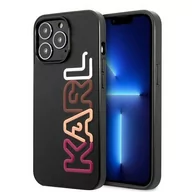 Etui i futerały do telefonów - Karl Lagerfeld KLHCP13XPCOBK iPhone 13 Pro Max 6,7` czarny/black hardcase Multipink Brand - miniaturka - grafika 1