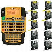 Drukarki kart i etykiet - Drukarka etykiet DYMO Rhino 4200 dla elektryka, instalatora, przemysłu s0955990 + 5 taśm DYMO IND 12mm x 1,5m (żółta / czarny na - miniaturka - grafika 1