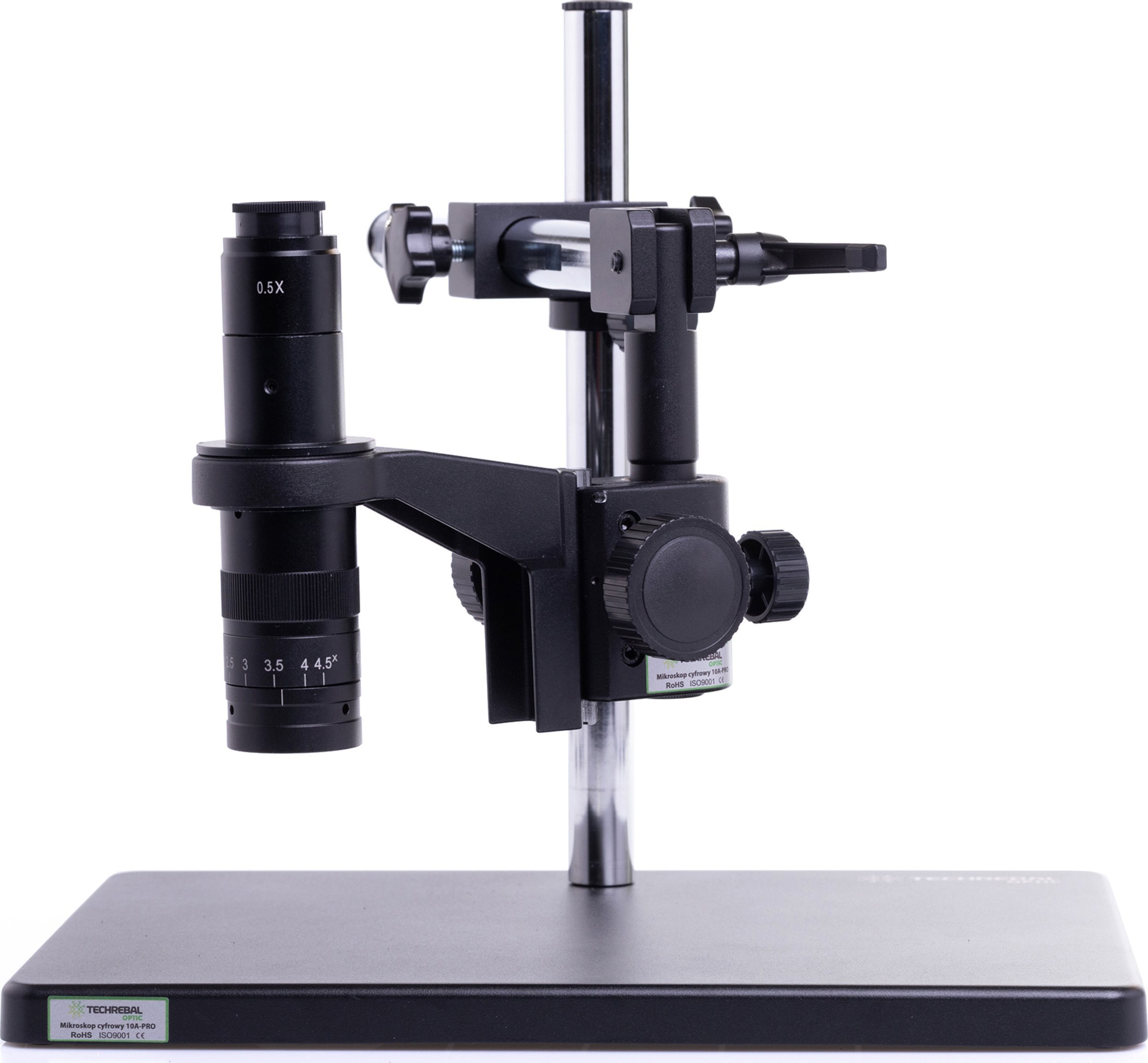 Mikroskop Cyfrowy 10A Oświetlenie LED 56x Kamera 4K Wyświetlacz 10