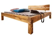 Łóżka - Łóżko Rama Jangali #611 Dąb Olejowany 160X200X85 Cm B 7696 - miniaturka - grafika 1