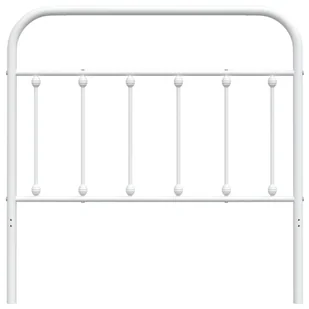 Metalowe wezgłowie, białe, 100 cm Lumarko! - Inne meble do sypialni - miniaturka - grafika 5