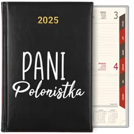 Notesy i bloczki - KALENDARZ TERMINARZ PLANER Dzienny A5 2025 Prezent PANI POLONISTKA WZORY - miniaturka - grafika 1