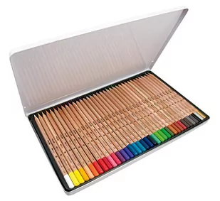 MILAN Kredki ołówkowe sześciokątne 36 kolorów w metalowym opakowaniu - Kredki, ołówki, pastele i pisaki - miniaturka - grafika 2