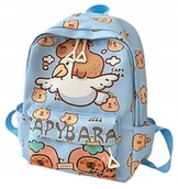 Plecaki szkolne i tornistry - Plecak szkolny dziecięcy KAPIBARA do szkoły dla dziecka dzieci młodzieżowy - miniaturka - grafika 1