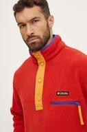Bluzy męskie - Columbia bluza sportowa Helvetia II kolor czerwony z aplikacją 2090891 - miniaturka - grafika 1
