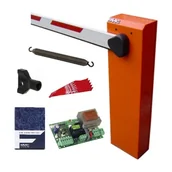 Zestawy do bram - FAAC Zestaw 615BPR STANDARD do szlabanu z ramieniem prostokątnym 2,3 m - miniaturka - grafika 1