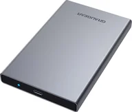 Etui na twarde dyski - Graugear GrauGear G-2501-AC-10G - HDD / SSD-Gehäuse - 2.5 Zoll - SATA - 6 Gbit/s - USB Anschluss - Aluminium - miniaturka - grafika 1