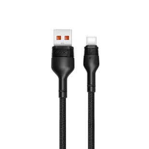 XO Kabel USB  XO Kabel NB55 typ-C czarny 5A 1m GSM094467 - Kable komputerowe i do monitorów - miniaturka - grafika 2