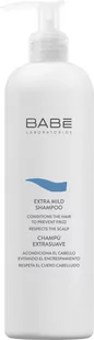 BABE Laboratorios łagodny szampon do wszystkich rodzajów włosów z miodem i pantenolem 500 ml (8437014389524) - Szampony do włosów - miniaturka - grafika 1