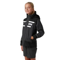 Kurtki i kamizelki sportowe damskie - Kurtka wodoodporna dla dzieci Helly Hansen Salt port 2.0 - miniaturka - grafika 1