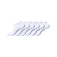 Skarpetki damskie - Fila Air Mesh Skarpetki męskie - Zestaw 6 - Męskie skarpety sportowe, tkane z poduszką, trwałe, biały, 43 EU - miniaturka - grafika 1