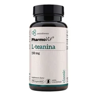 Witaminy i minerały - Pharmovit L-Teanina 150mg 90caps - miniaturka - grafika 1
