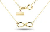 Łańcuszki - ZŁOTY NASZYJNIK GWIAZD 333 INFINITY - miniaturka - grafika 1