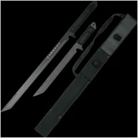 ZESTAW 2 MIECZY NINJA Z POCHWĄ 66cm oraz 45cm HK-1067 - Repliki - broń - miniaturka - grafika 1