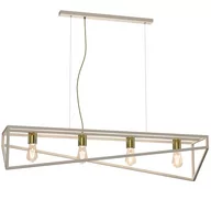 Lampy sufitowe - Beżowa, efektowna lampa nad stół w salonie LX 228 z serii GOTE - miniaturka - grafika 1