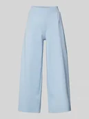 Spodnie damskie - Spodnie materiałowe z wpuszczaną kieszenią - miniaturka - grafika 1