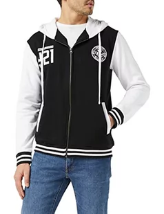 Star Wars Męska bluza z kapturem, czarny/biały, XL - Bluzy męskie - miniaturka - grafika 1