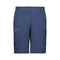 Spodenki damskie - CMP CMP Damskie szorty z nylonu Stretch Con Protezione Dai Raggi Solari kąpielówki niebieski niebieski D34 30T6606 - miniaturka - grafika 1