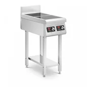 Piece, kotły  i płyty grzejne gastronomiczne - Kuchenka indukcyjna z podstawą - 2 x 20 cm - 10 poziomów - timer - Royal Catering RCIK-3500IC2.1 - miniaturka - grafika 1