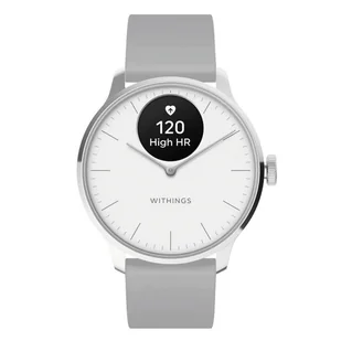 Withings ScanWatch Light 37mm biały - Smartwatch - miniaturka - grafika 1