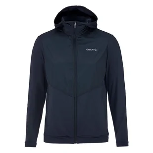 Męska Bluza CRAFT ADV ESSENCE JERSEY HOOD JKT 2 M 1915283-396000 – Granatowy - Bluzy męskie - miniaturka - grafika 1