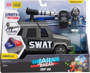 roblox jail break swat van devseries jazwares figurka +kod do gry - Figurki dla dzieci - miniaturka - grafika 1