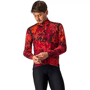 CASTELLI 4521506-421 PERFETTO ROS Long SL kurtka męska bordowa/Pro Red-Black S - Kurtki męskie - miniaturka - grafika 1
