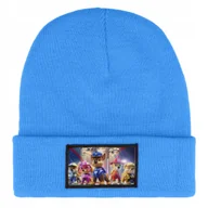 Czapki damskie - CZAPKA ZIMOWA CIEPŁA NIEBIESKA DZIECIĘCA Z MOTYWEM MARSHALL WIELE WZORÓW - miniaturka - grafika 1