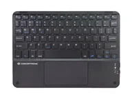 Klawiatury - Conceptronic TOBIN01BUS klawiatura Uniwersalne Bluetooth QWERTY US English Czarny TOBIN01BUS - miniaturka - grafika 1