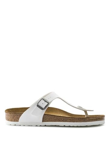 BIRKENSTOCK Gizeh klapki damskie, biały, 40 EU