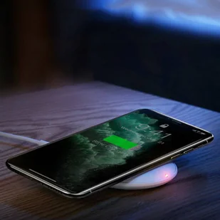 Baseus Cobble bezprzewodowa indukcyjna ładowarka Qi 15W + kabel USB - USB Typ C 1m czarny (WXYS-01) hurtel-56055-0 - Ładowarki do telefonów - miniaturka - grafika 37