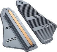 Podkładki pod mysz - Graugear Heatpipe Kăźhlkăśrper do rozszerzenia pamięci PS5 dla M.2 NVMe SSD ze zintegrowaną pokrywą - miniaturka - grafika 1