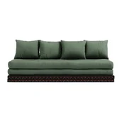 Sofy i kanapy - Sofa rozkładana Karup Design Chico Olive Green - miniaturka - grafika 1