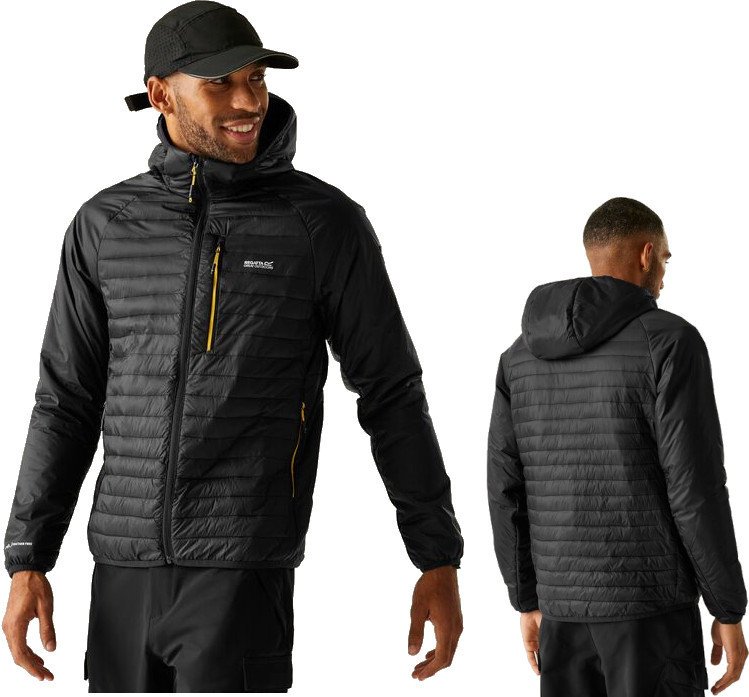 Męska kurtka przejściowa Regatta z kapturem RMN308 800 M