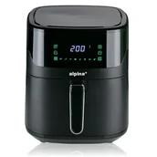 Frytkownice - Alpina Digital Airfryer XL - Frytkownica na gorące powietrze 6 l, frytkownica powietrzna dla 4-6 osób, frytkownica na gorące powietrze z regulowaną temperaturą od 80°C do 200°C, timer do 60 minut, - miniaturka - grafika 1