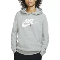 Bluzy sportowe damskie - Bluza Nike Sportswear Essential BV4126-063 - szara - miniaturka - grafika 1