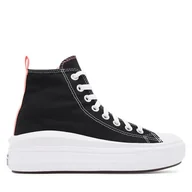 Buty dla chłopców - Trampki Converse Chuck Taylor All Star Move 271716C Czarny - miniaturka - grafika 1