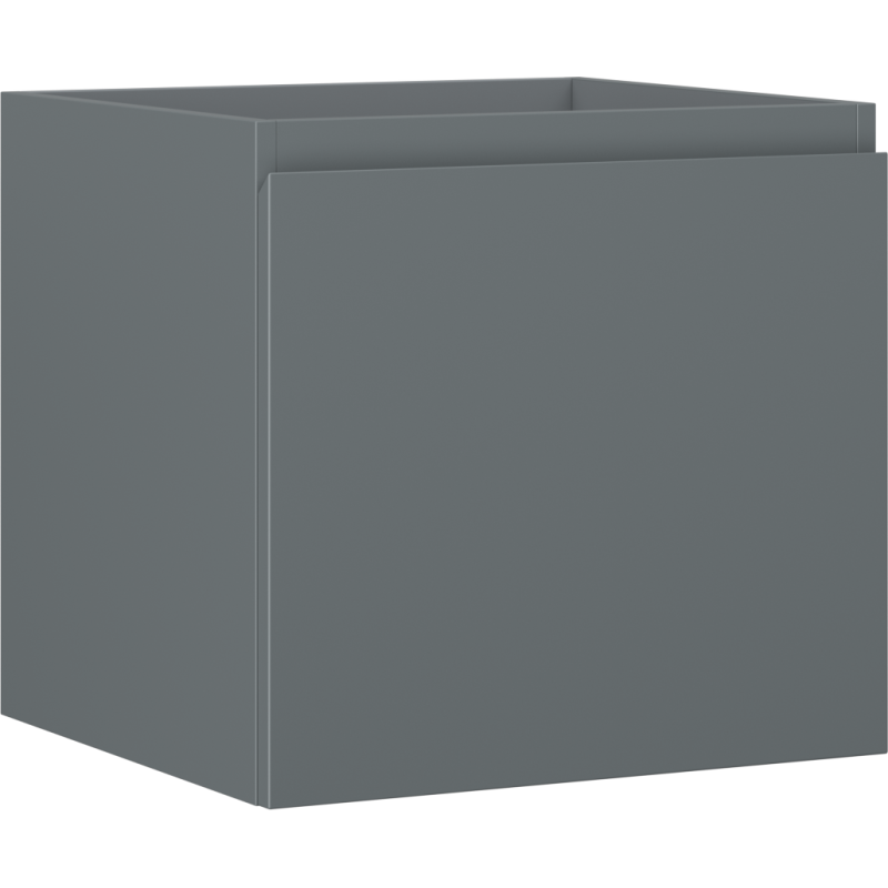 Mexen Orio szafka łazienkowa podumywalkowa 50 cm, 1 szuflada, grafit mat - 91A10-05047-1-BF66