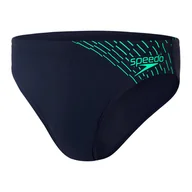 Kąpielówki męskie - Męskie Kąpielówki SPEEDO MEDLEY LOGO 7CM BRF AM 8-09739H135 – Niebieski - miniaturka - grafika 1