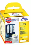 Papier do drukarek - Avery Zweckform Etykiety na sergregatory w rolce do termodruku 59 x 190 mm AS0722480 - miniaturka - grafika 1