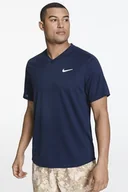 Koszulki męskie - Nike Męska koszulka M Nkct Df Vctry Top T-Shirt, Obsydian/Obsydian/White, XL - miniaturka - grafika 1