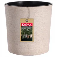 Donice - Eko doniczka na kwiaty Lecce 30 x 30 cm, biała - miniaturka - grafika 1