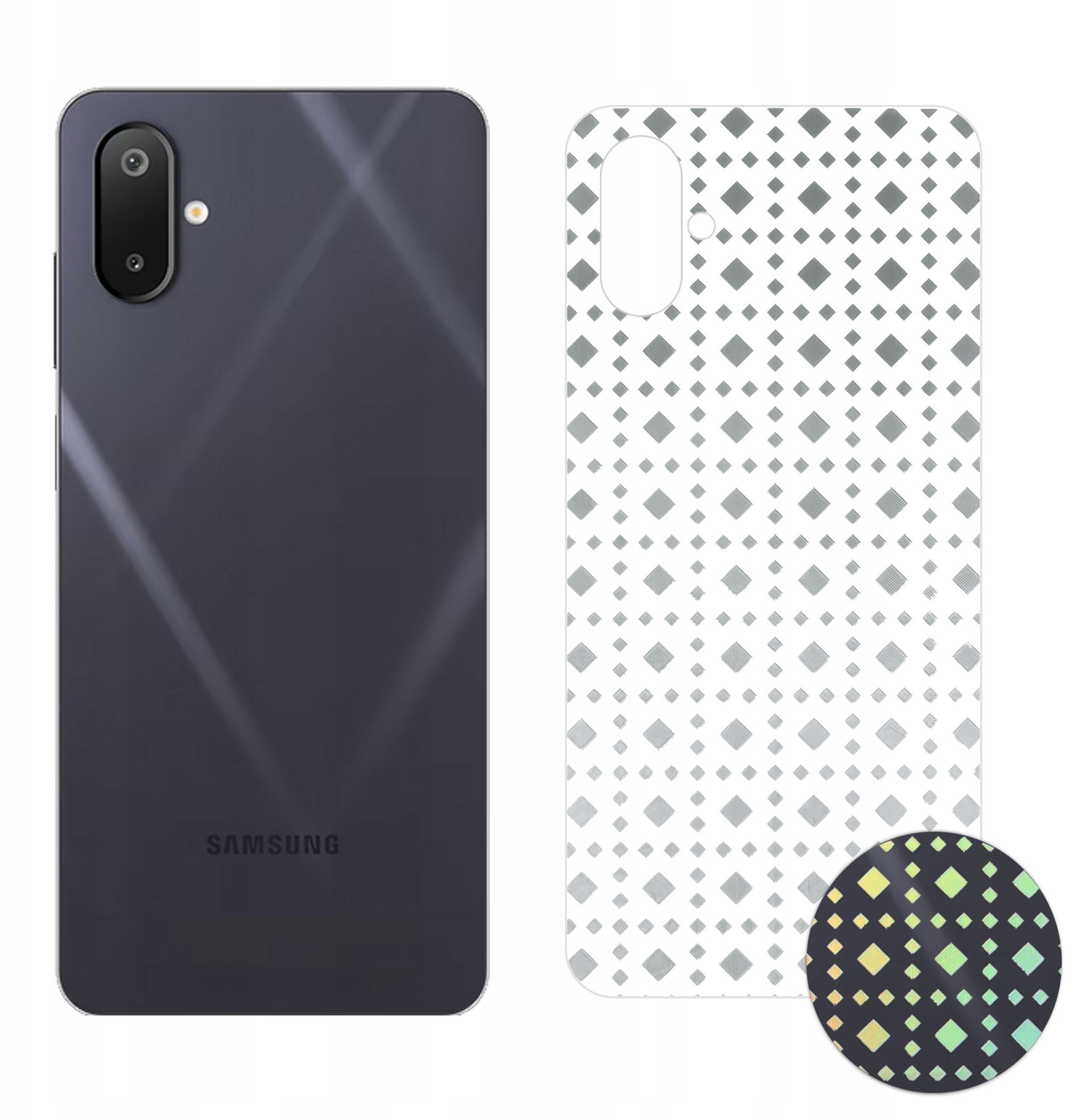 FOLIA HYDROŻELOWA OCHRONNA NA TYŁ TELEFONU WZÓR do Samsung M06