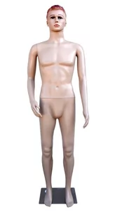MANEKIN MĘSKI PEŁNOPOSTACIOWY WYSOKI NA WYSTAWĘ DO SKLEPU 190 CM - Manekiny wystawowe - miniaturka - grafika 2