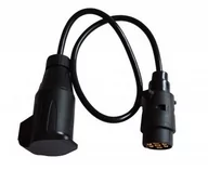Akcesoria motoryzacyjne - Adapter 7/13 Gniazda Przyczepy Wtyk Przejściówka - miniaturka - grafika 1