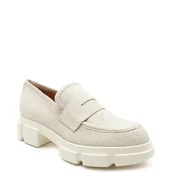 Mokasyny damskie - Pollini Skórzane mokasyny - miniaturka - grafika 1